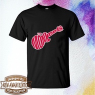 Men's cotton T-shirt Heavy Cotton Monkees Guitar Logo Tshirt Unisex 4XL , 5XL , 6XL