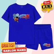 Hajime No Ippo Kids T-Shirt Set Boys & Girls T-Shirt Pants Set Custom Name Hajime No Ippo