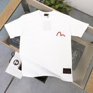 EVISU/God of Fortune 2026 Early Spring New Style Short-Sleeved T-Shirt Men Style Women Couple Style 