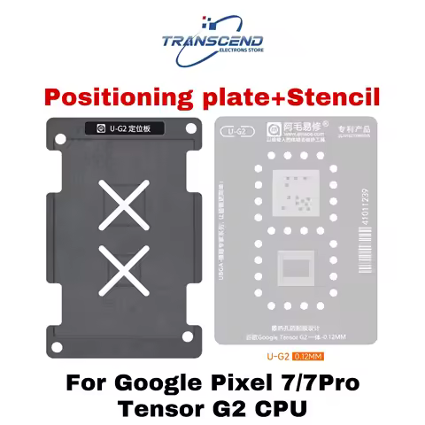 BGA Reballing Stencil Template Station For Google Pixel 7/7Pro Tensor G2 CPU Positioning Solder Plat