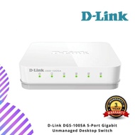 D-Link DGS-1005A 5-Port Gigabit Unmanaged Desktop Switch