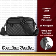 CC CONCEPT Waterproof Man Men Sling Bag PU Messenger Bag Crossbody Bag Shoulder Bag Beg Silang Beg S