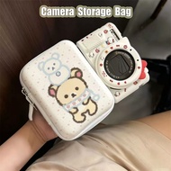 [Cute] Camera Storage Bag, Portable CCD Camera Bag Suitable for Canon, Fujifilm, Sony, Nikon Case