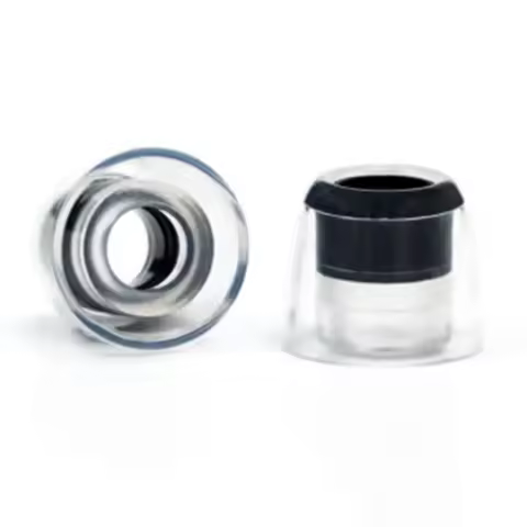 Pentaconn COREIR Al Alloy Aluminum Eartips for In-Ear Monitor IEM HiFi Earphone 4 Sizes Eartips