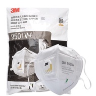 3M Face Mask 25pcs 9501V+ 9502V+ KN95 Professional Particulate Respirator Breathable Valve Filter Ea