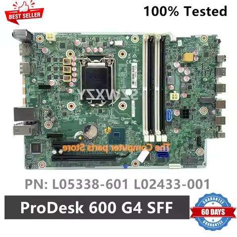 For Hp Prodesk 600 G4 Sff Desktop Motherboard L05338-001 L05338-601 L02433-001 Ddr4 Lga 1151