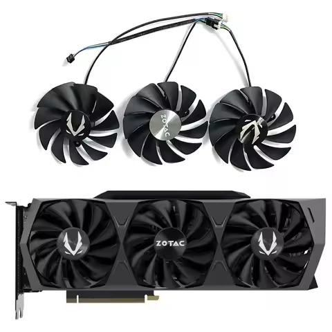 For Zotac RTX 3090 Trinity RTX 3080 Amp Holo RTX3080TI Fan 89mm DC 12V 0.4A 4PIN CF9015H12S RTX3080 