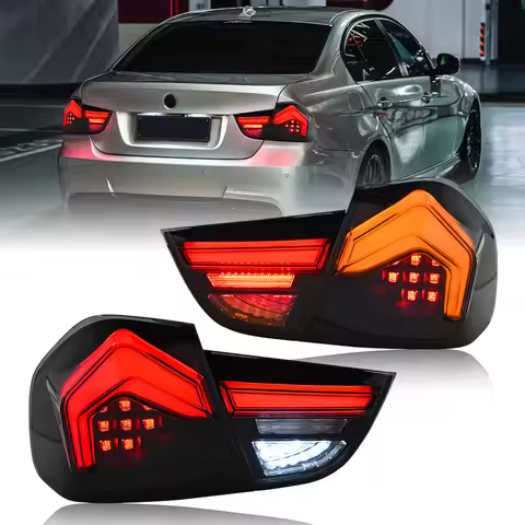 Tail Lights for BMW 328i 335i 2009-2012 3-Series E90 E91 4dr Sedan