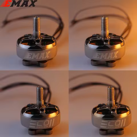 1 / 2 / 4 pcs EMAX ECO II Series 2306 6S 1700KV / 1900KV 4S 2400KV Brushless Motor for RC FPV Racing