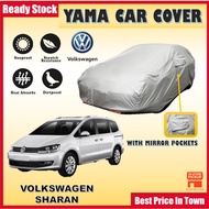 Car Cover Outdoor Selimut Kereta Penutup Kereta For VOLKSWAGEN SHARAN MPV Size Anti UV Scratch Sunpr