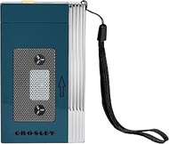 Crosley CR3047A-TL Mini Retro 80's Portable Bluetooth Speaker, Wireless with Microphone, Vintage, Te
