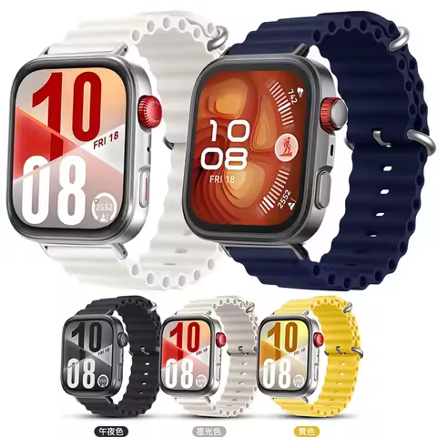 Ocean Silicone Band For Huawei Watch Fit 4 Pro Strap Accessories Replacement Sport Correa women Brac