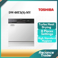 Toshiba Table Top 8 Places Dishwasher DW-08T3(S)-MY