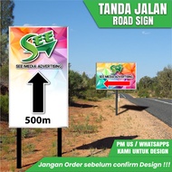 🚩TANDA JALAN / ROAD SIGN /DIRECTION SIGN / SIGNBOARD TUNJUK ARAH🚩