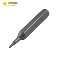 [NEVERTL] H4×28mm Small Hex Screwdriver Bits H0.7 H0.9 H1.5 H2 H3 H4 4mm Hex Shank