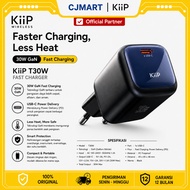 KiiP T30W USB-C Port GaN 30W Mini Wall Charger Adapter Fast Charging Charger Head