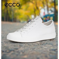 [Best Seller] ⚡ Ecco รองเท้าลําลอง สีขาว ขนาดเล็ก เรียบง่าย สําหรับผู้ชาย SOFT 7 470364