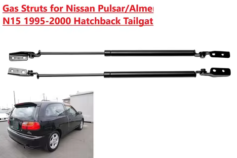 2xBack Door Stay For 1993-2002 Nissan Pulsar N15/Almera/Sentra/Lucino N15 Rear Tailgate Boot Gas Spr