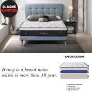 OL HOME Latex Cool Natural Latex Honey Mattress -Free Delivery &amp; Free Pillow