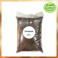 4L 8L Cocopeat Cocochip Coco Coir Fibre  Coconut Chip Chips Brick Planting Gardening Mix Soil mix Ar