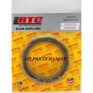 Rtc Clutch Lining Clutch Cloth Clutch Plate Yamaha Jupiter Z / Force 1 Force1/ FIZR/ Poswan/ Foswan/