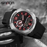 SANDA Multifunctional Waterproof Quartz Men's Watch 3370