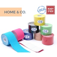 🔥Ready Stock🔥 Kinesiology KT Tape Athletic Rehab Sport Recovery Gym Fitness Knee Muscle Protector Pa