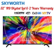 Skyworth 32TB2000 32 Inch Full HD LED TV with Digital Tuner Karaoke