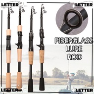 LET Telescopic fishing rod, Casting Spinning Portable Fishing Rod,  Short Mini fiberglass fiberglass Lure Rod Travel Fishing Equipment