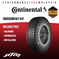 16 17 18 inch Continental CrossContact AT2 Tyre (FREE INSTALLATION/DELIVERY)