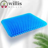 WILLIS Honeycomb Gel Cushion, Portable Foldable Gel Seat Cushion, Sedentary Thick with Non-Slip Cover Relief Tailbone Pressure Chair Pad for Long Sitting Office Chair