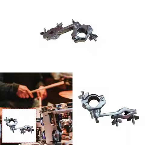 Sturdy Alloy Drum Accessory Stand Portable Drum Expansion Rack Suitable for Enhanced Stability Durin