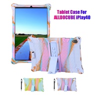 Tablet Case for ALLDOCUBE IPlay40 Tablet 10.4 Inch iPlay 30 Pro 10.5 Silicone Case Adjustable Tablet