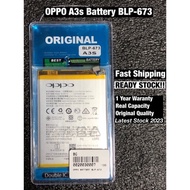 READY STOCKOppo Battery A3s Original quality BLP-673