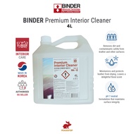 4 Litre BINDER Korea Premium Interior Cleaner by Fireball Floral Scent Leather Console Dashboard Pla