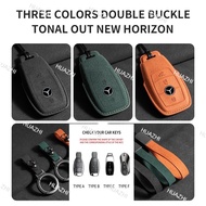 HZ Leather Car Key Case Key Protector Cover For Mercedes Benz A180 A200 A260 w214 w211 A B C E S GLE