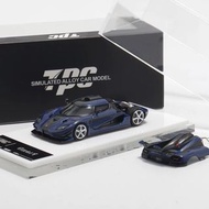 現貨 TPC 1:64合金模型Koenigsegg One 1，Carbon Blue碳纖藍