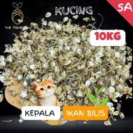 [10KG] Kepala Ikan Bilis 10KG Borong | Makanan Kucing / Baja Tanaman Organik | Kepala Bilis Borong -