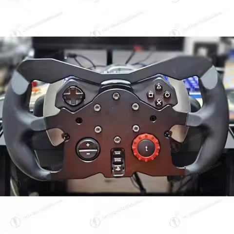 Sim Racing Steering Wheel F1 Style Replacement Rim for Logitech G29 G920 G923, GT Racing Game Wheel