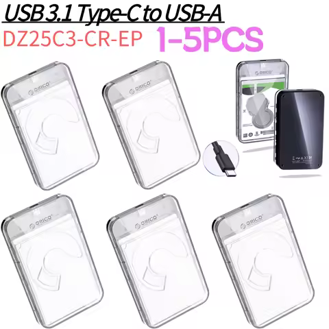 2.5 Inch Hard Drive Enclosure Support UASP USB 3.1 Type-C SSD Enclosure Solid State Drive Enclosure 