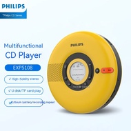 Philips Charging Portable Walkman High-Fidelity Learning English Music MP3CD Player Bluetooth Transmitter USB Memory Card