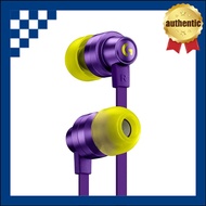 Logicool G Gaming Earphones G333 Wired Earphones Purple Inline Mic 3.5mm USB-C Volume Control Compat