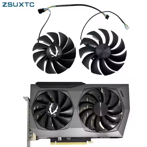 100mm GAA8S2U 88mm GA92S2U RTX3070Ti RTX3070 Ti GPU Cooler for Zotac Gaming RTX 3070 Twin Edge Graph