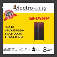 Sharp SJ-VX57PG-DM Multi Door Refrigerator (567L)