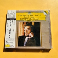 Chopin 4 Ballades Fantaisie Barcarolle Krystian Zimerman Classical Music CD Brand New Sealed