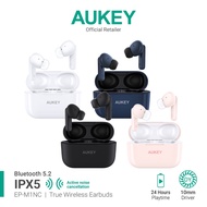 AUKEY EP-M1NC True Wireless Earbuds w Active Noise Cancellation, Stunning Sound Quality, Seamless Co