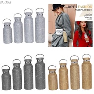 Bapara Water Bottle Glitter Water Bottles Refillable Water Bottles for Women