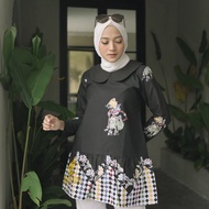 Batik Prabuseno - Srikandi Blouse Batik Wanita Lengan Panjang