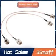 2Pcs 3G HD SDI Cable BNC Cable 30cm 75 Ohm for Cameras  Video Equipment Supports HD-SDI 3G-SDI 4K 8K