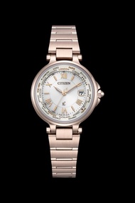 行貨 星辰 Citizen xC Basic Collection Eco-Drive Solar Radio Analog Stainless Steel Ladies Watch EC1017-5